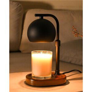 Candle Warmer Lamp Timer Electric Wax Warmer Adjustable Dimmable Jar Candles